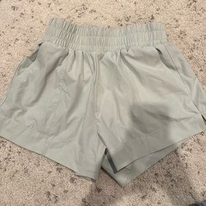 Abercrombie mint green shorts